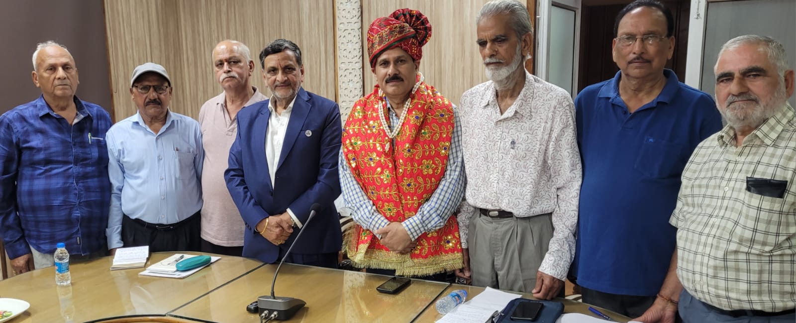 Senior citizens felicitate MS Dr Gopal Dutt